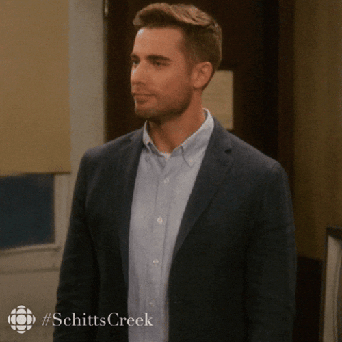 Ohhhh Dustin Milligan Schitts Creek Meme GIF