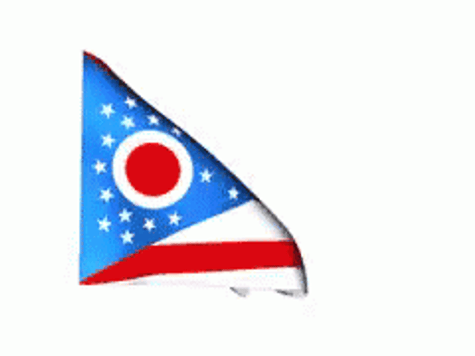 Ohio Flag Raise GIF