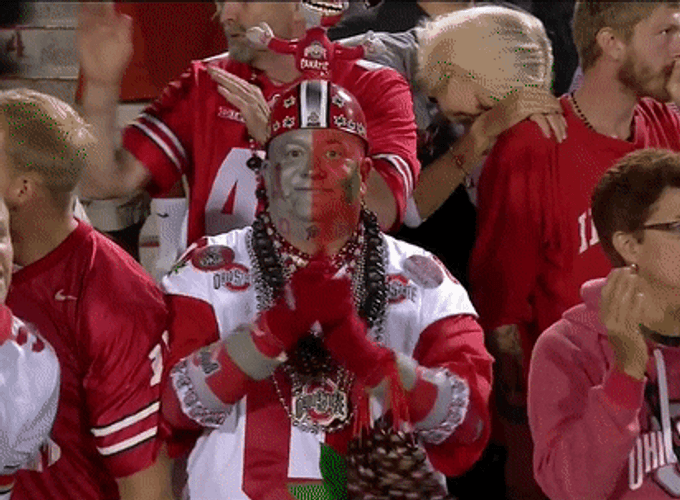 Ohio Meme Fan Facial Painting GIF