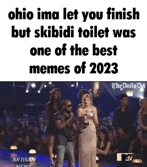 Ohio Meme Kanye West GIF