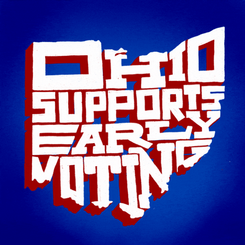 Ohio Meme Supports Early Voting GIF