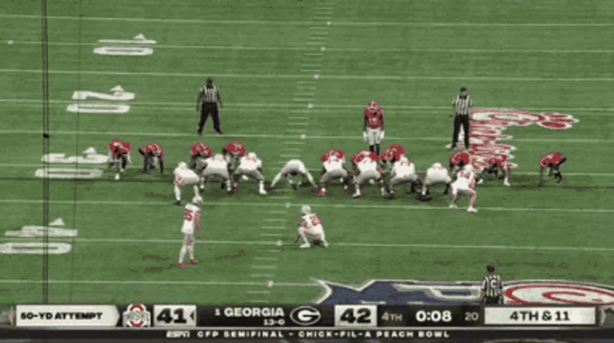 Ohio State Field Goal Osu Choke GIF