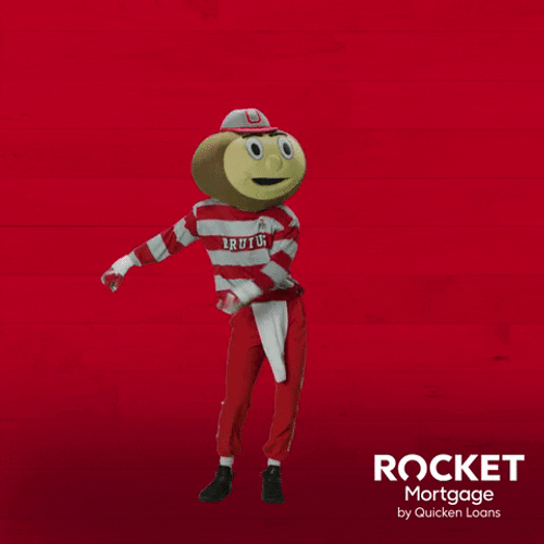 Ohio State Meme Football Mascot GIF