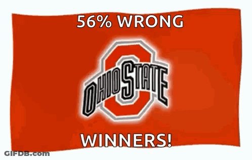 Ohio State Winners Flag GIF