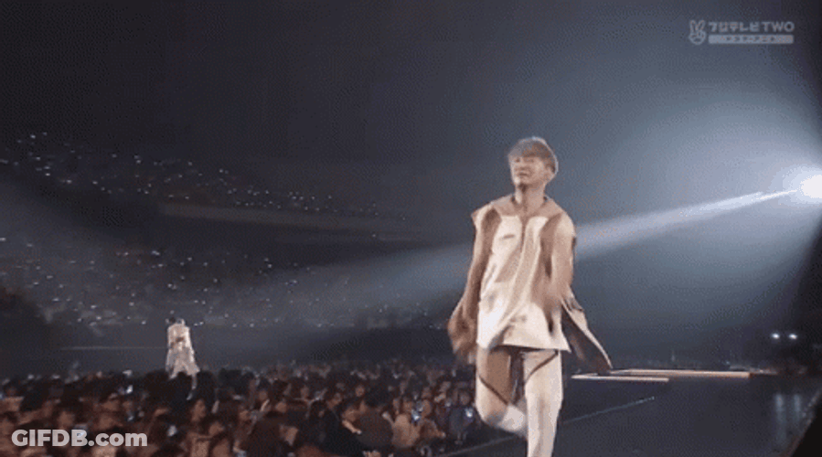 Ohno Yudai Skipping Stage Performance GIF