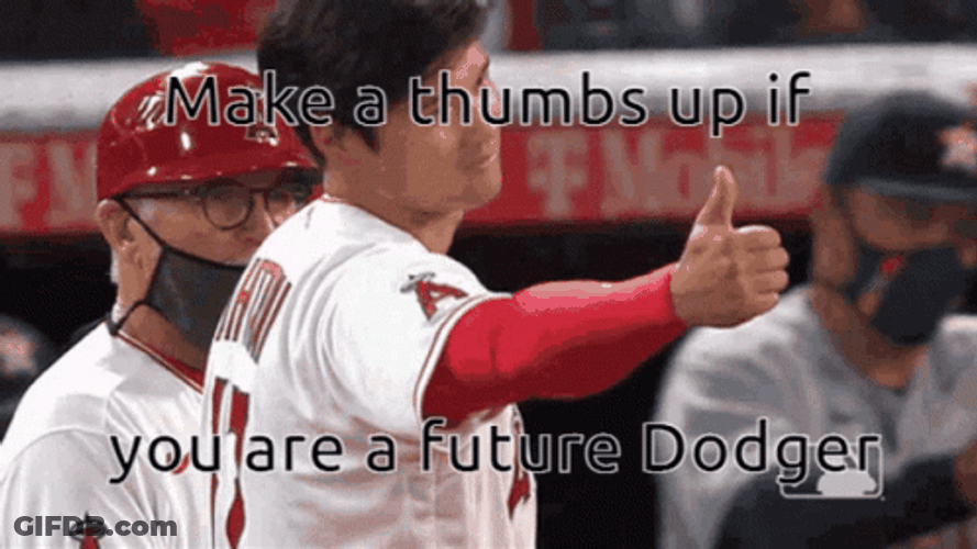 Ohtani Make Thumbs Up If GIF