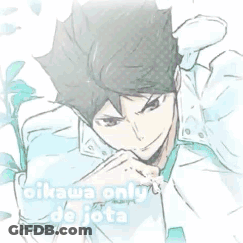 Oikawa Only De Jota Is The Name Of The Anime Character GIF