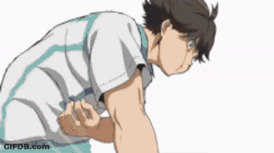 Oikawa Serve Flat Volleyball Fail GIF
