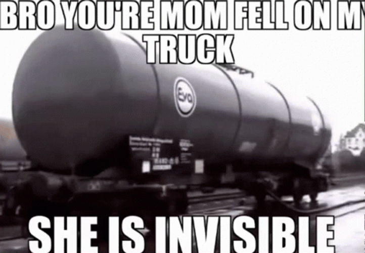 Oil Tank Implosion Your Mom Fell On Truck GIF