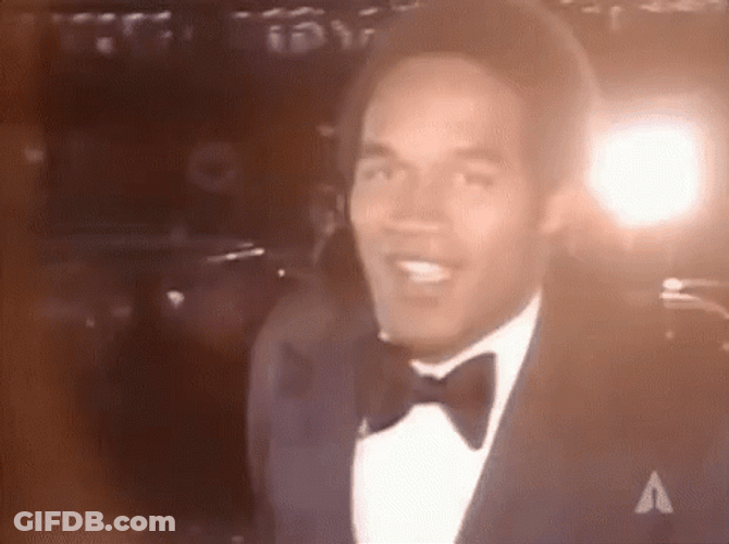 Oj Simpson Black Suit GIF
