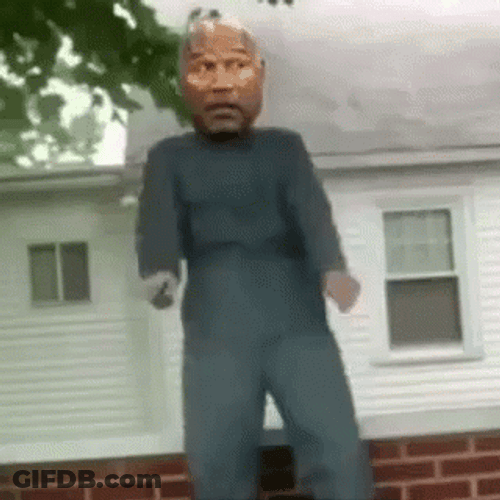 Oj Simpson Dancing With Knife GIF