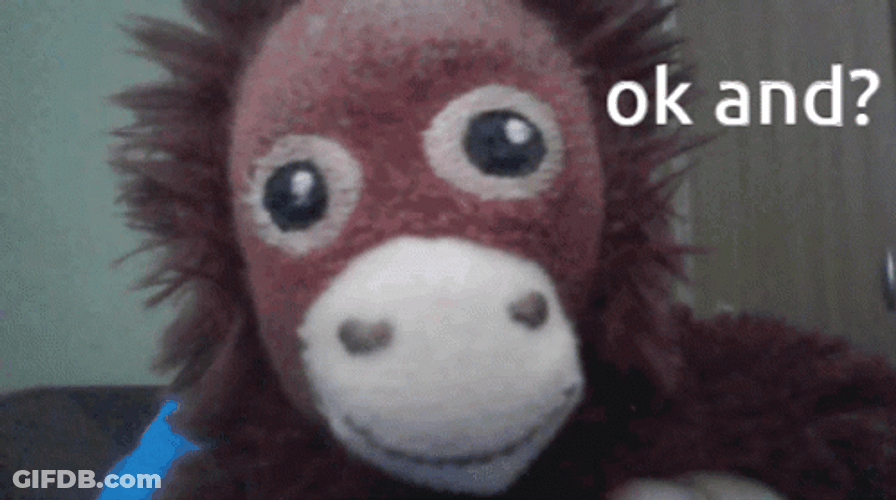 Ok And Cute Kid With His Teddy Bear GIF