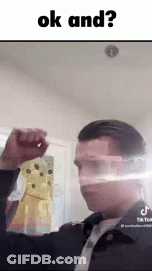 Ok And Man Recording Himself GIF