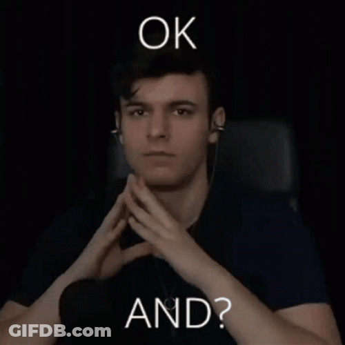 Ok And Man Thinking Deeply GIF