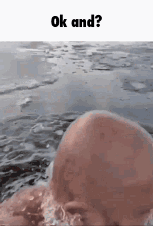 Ok And Meme Man Eating Ice GIF