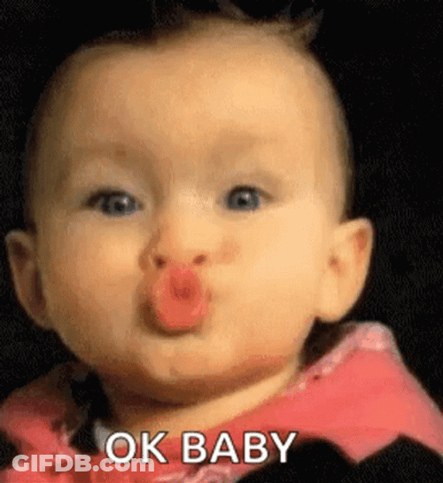 Ok Baby Kiss GIF