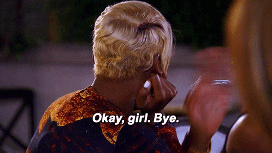 Ok Bye Real Housewives Nene GIF