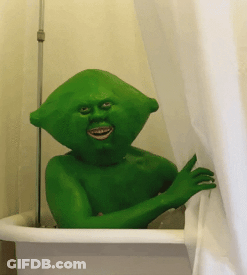 Ok Bye Shrek Cosplay Bath Tub GIF