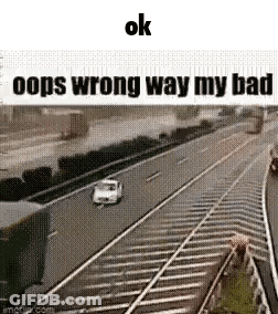 Ok Car Crash GIF
