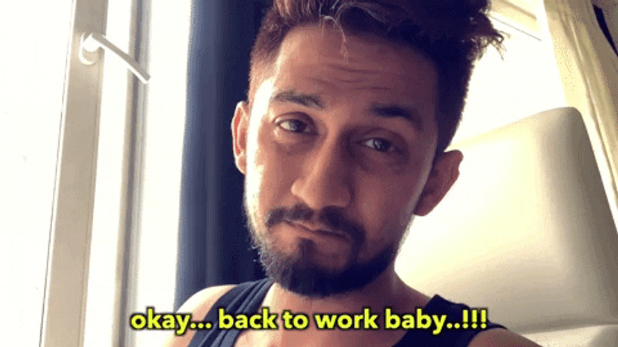 Ok Get Back To Work Baby GIF