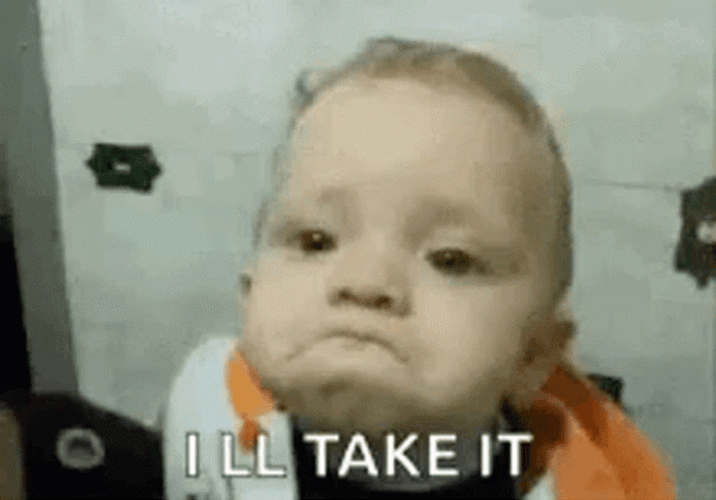 Ok Ill Take It Sobbing Cute Baby GIF