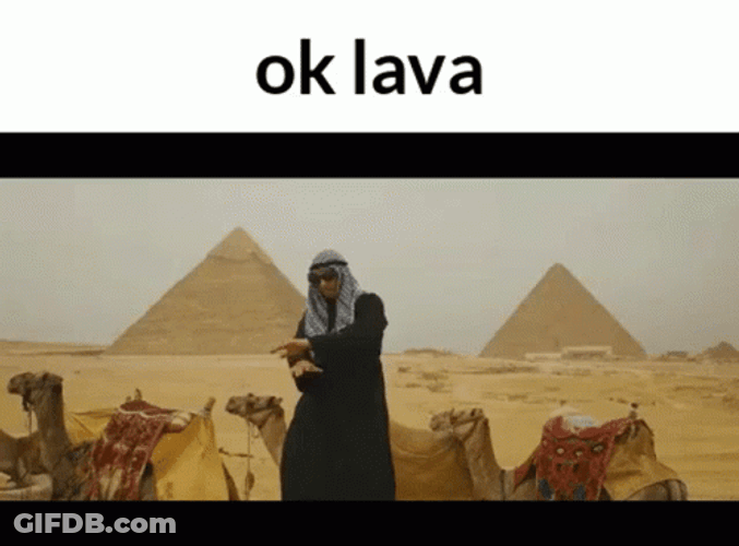 Ok Lava Dancing Egyptian GIF