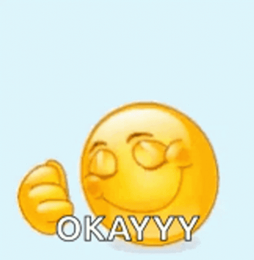 Ok Meme Okayyy Thumbs Up Emoji GIF