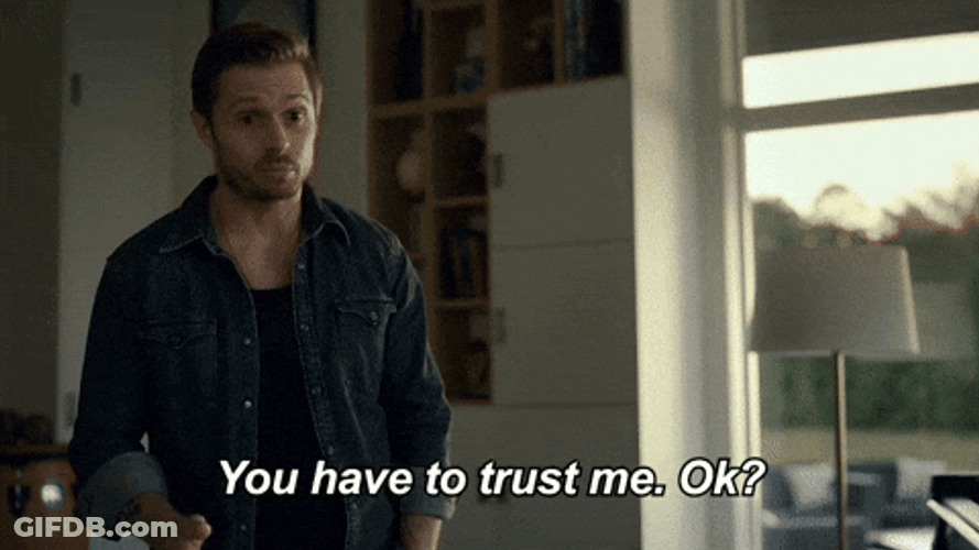 Ok Ok Goodlooking Guy Asking For Trust GIF
