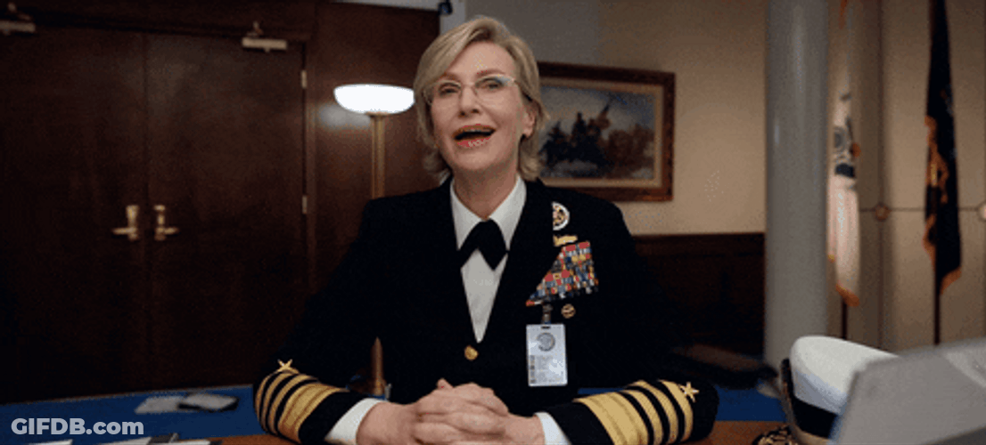 Ok Ok Jane Lynch Space Force GIF