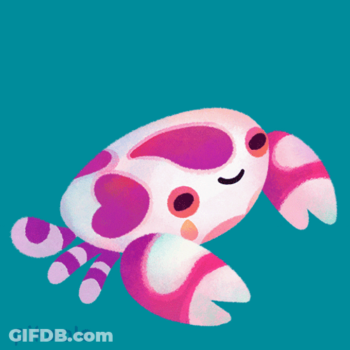 Ok Smiling Crab Rave GIF