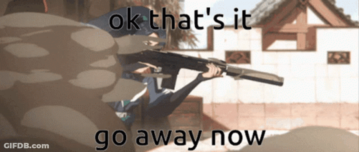 Ok That's It Go Away Now GIF