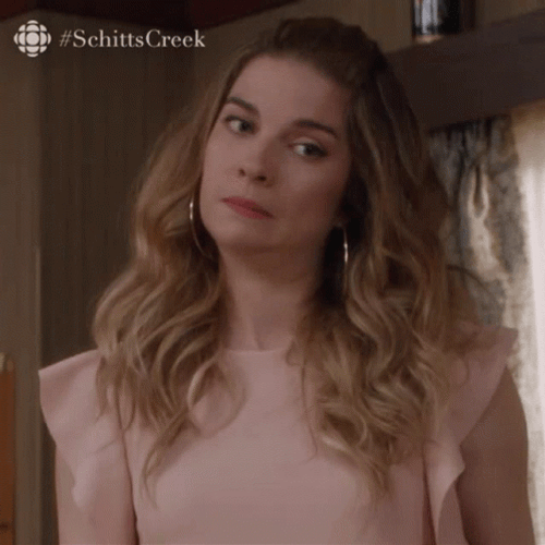 Ok Then Annie Murphy Schitts Creek GIF