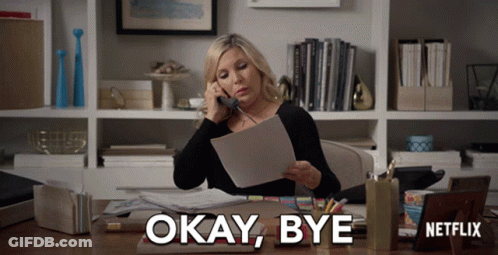 Okay Bye June Diane Raphael GIF