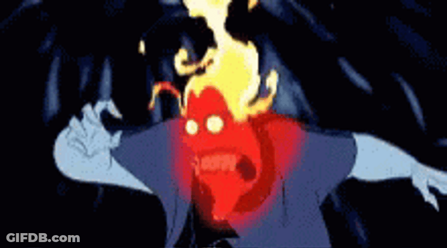 Okay Fine, I'm Cool Hair On Fire GIF