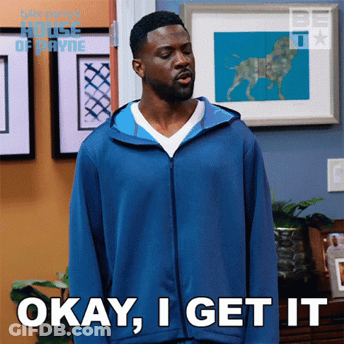 Okay I Get It Black Guy GIF