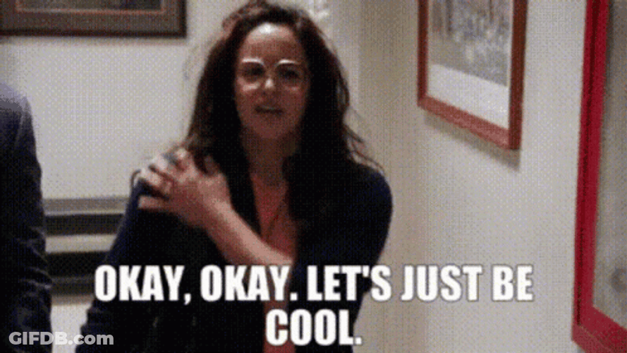 Okay Okay Staying Cool GIF