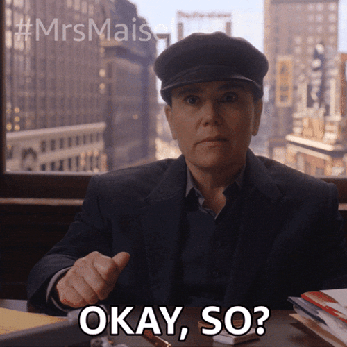 Okay Sooo Alex Borstein GIF