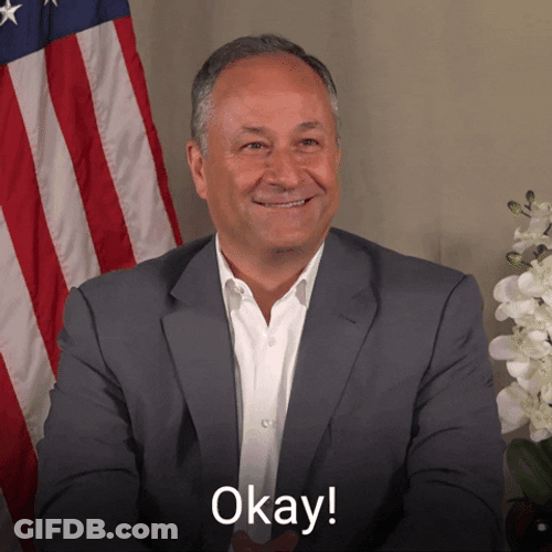Okay Sure Douglas Support GIF