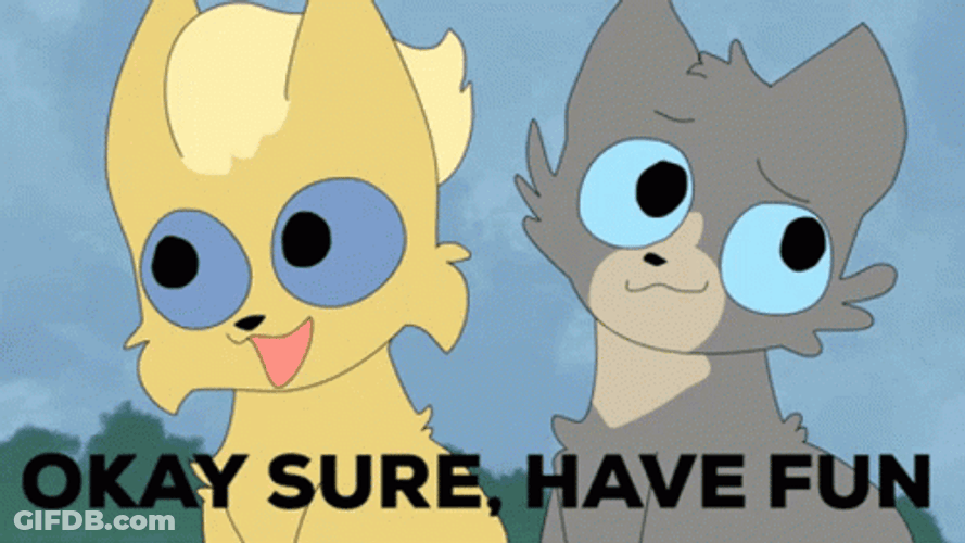 Okay Sure Have Fun GIF