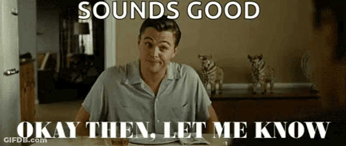 Okay Then Leonardo Di Caprio GIF