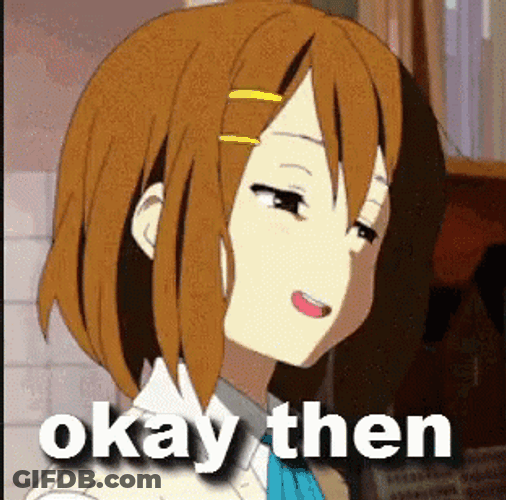 Okay Then Yui Hirasawa GIF