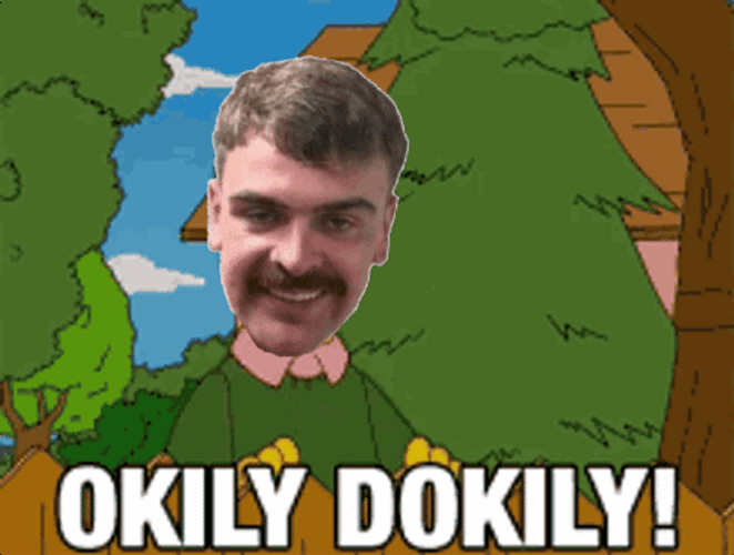 Okily Dokily Ned Flanders With Different Head GIF