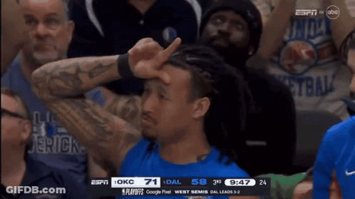 Oklahoma City Thunder Vs Dallas Mavericks GIF
