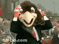 Oklahoma State University Game Day Poster With Basketball GIF