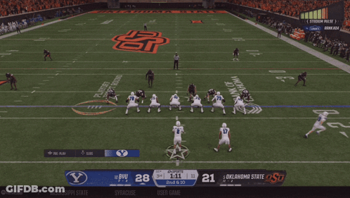 Oklahoma State Vs Kansas State Football Game GIF
