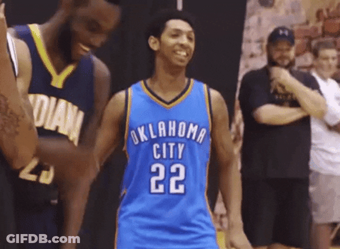 Oklahoma Thunder Buddy Dancing Bubbly GIF