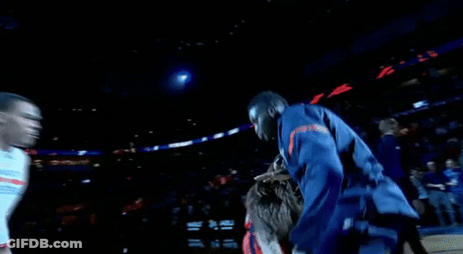 Oklahoma Thunder Buddy Signature Dance GIF