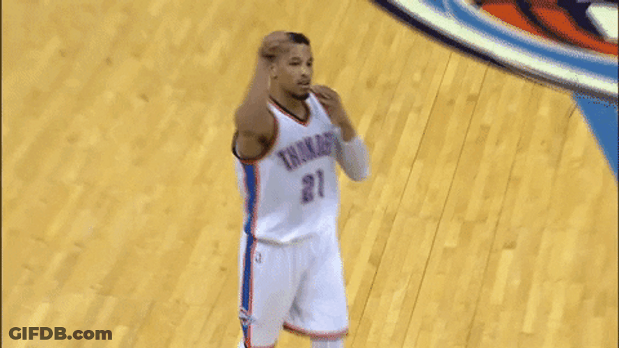 Oklahoma Thunder Buddy Snake Hand Sign GIF