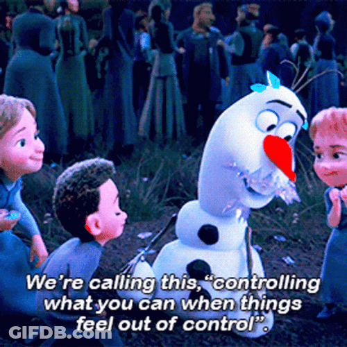 Olaf Playing With Kids GIF