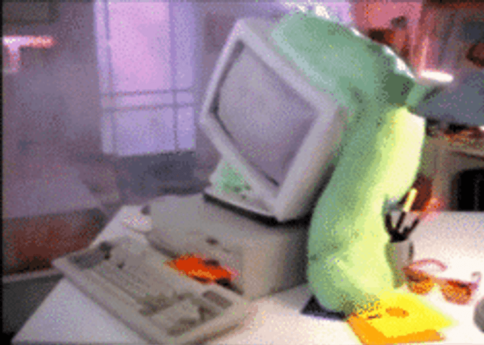 Old Broken Computer GIF